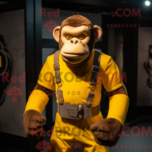 Mascot karakter van een...