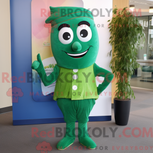 Mascot karakter van een...