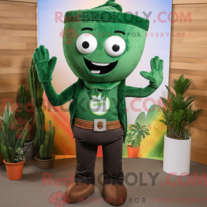 Maskot karakter af en...
