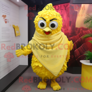 Mascot character of a Lemon...