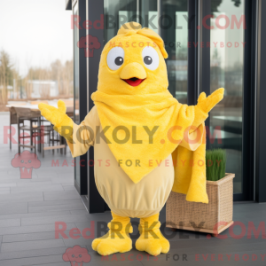 Mascot karakter van een...