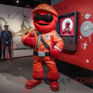 Personnage mascotte d un...