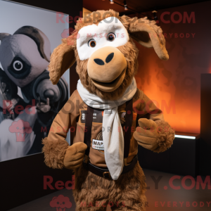 Mascot karakter van een...