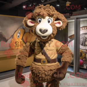 Mascot karakter van een...