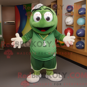 Mascot character of a Olive...
