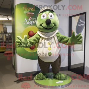 Mascot karakter van een...