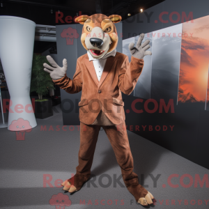 Personaje mascota de Rust...