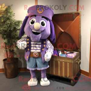 Maskot karakter af en...