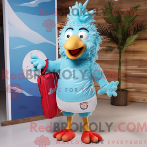 Mascot character of a Sky...