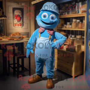 Caráter de máscara de Blue...