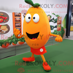 Mascot karakter van een...