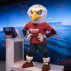 Mascot character of a Red...