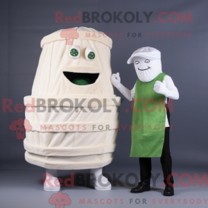Mascot character of a Cream...