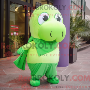 Mascot karakter van een...