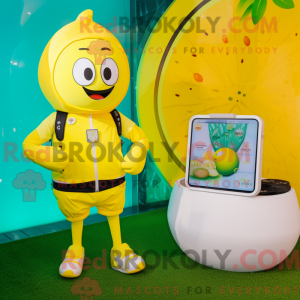 Mascottekarakter van een...