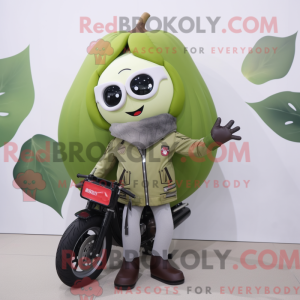 Mascot karakter van een...