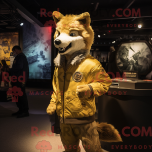 Personnage mascotte d un...