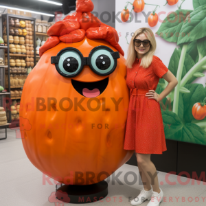 Postava maskota Rust Tomato...