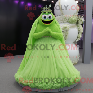 Mascot character of a Lime...