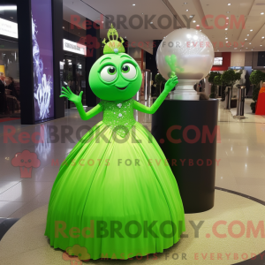 Mascot character of a Lime...