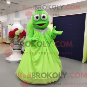 Mascot character of a Lime...