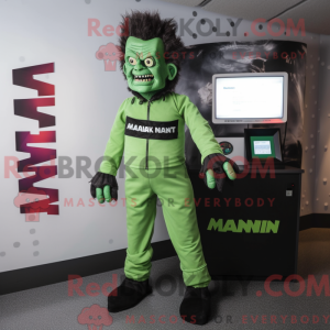 Máscara de Frankenstein com...