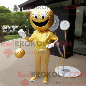 Mascot character of a Gold...