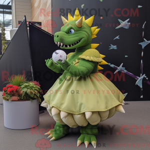 Mascot karakter van een...