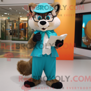 Mascot karakter van een...