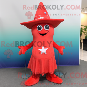 Mascot character of a Red...