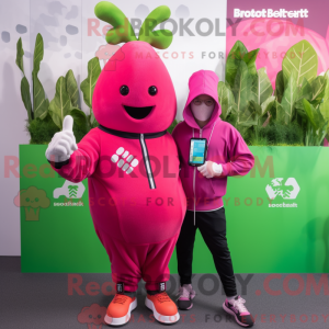 Mascot karakter van een...