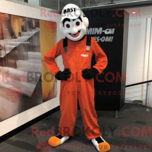 Mascot character of a Rust...