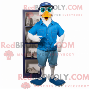 Mascot karakter van een...