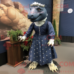 Personagem de máscara de um...
