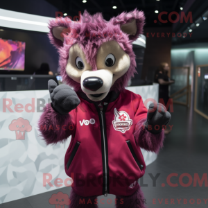 Mascot character of a...