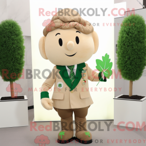 Mascottekarakter van een...
