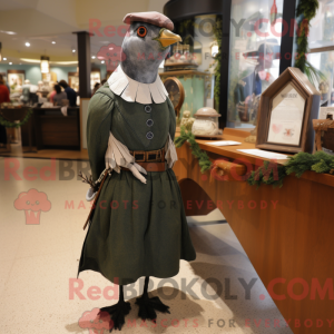 Mascot karakter van een...