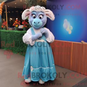 Mascot character of a Sky...