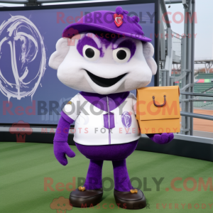 Postava maskota Purple Love...