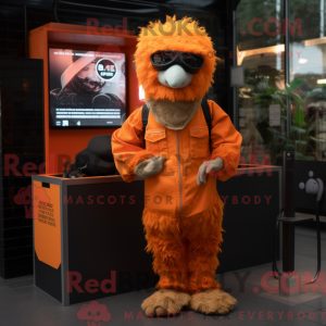 Mascot character of a...