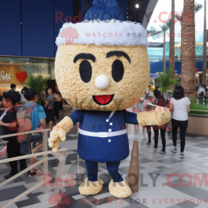 Mascot character of a Navy...