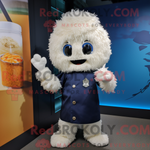 Mascottefiguur van een Navy...