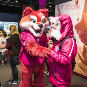 Mascot karakter van een...