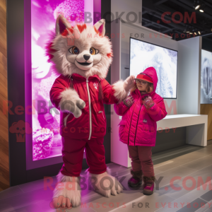 Maskot karakter af en...