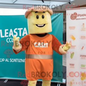 Mascot character of a Rust...