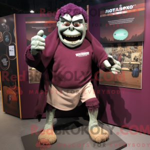 Mascot character of a...
