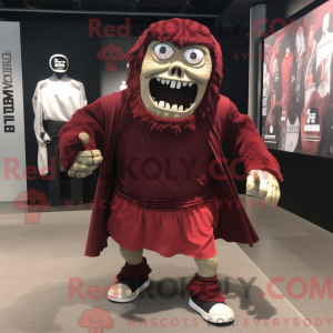 Mascot karakter van een...