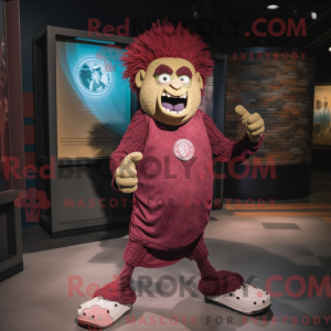 Mascot character of a...