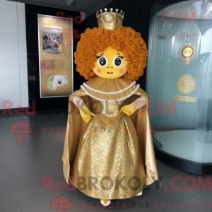 Mascot character of a Gold...