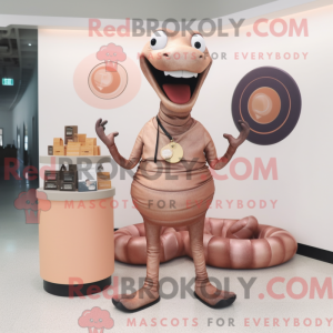 Mascot karakter van een...